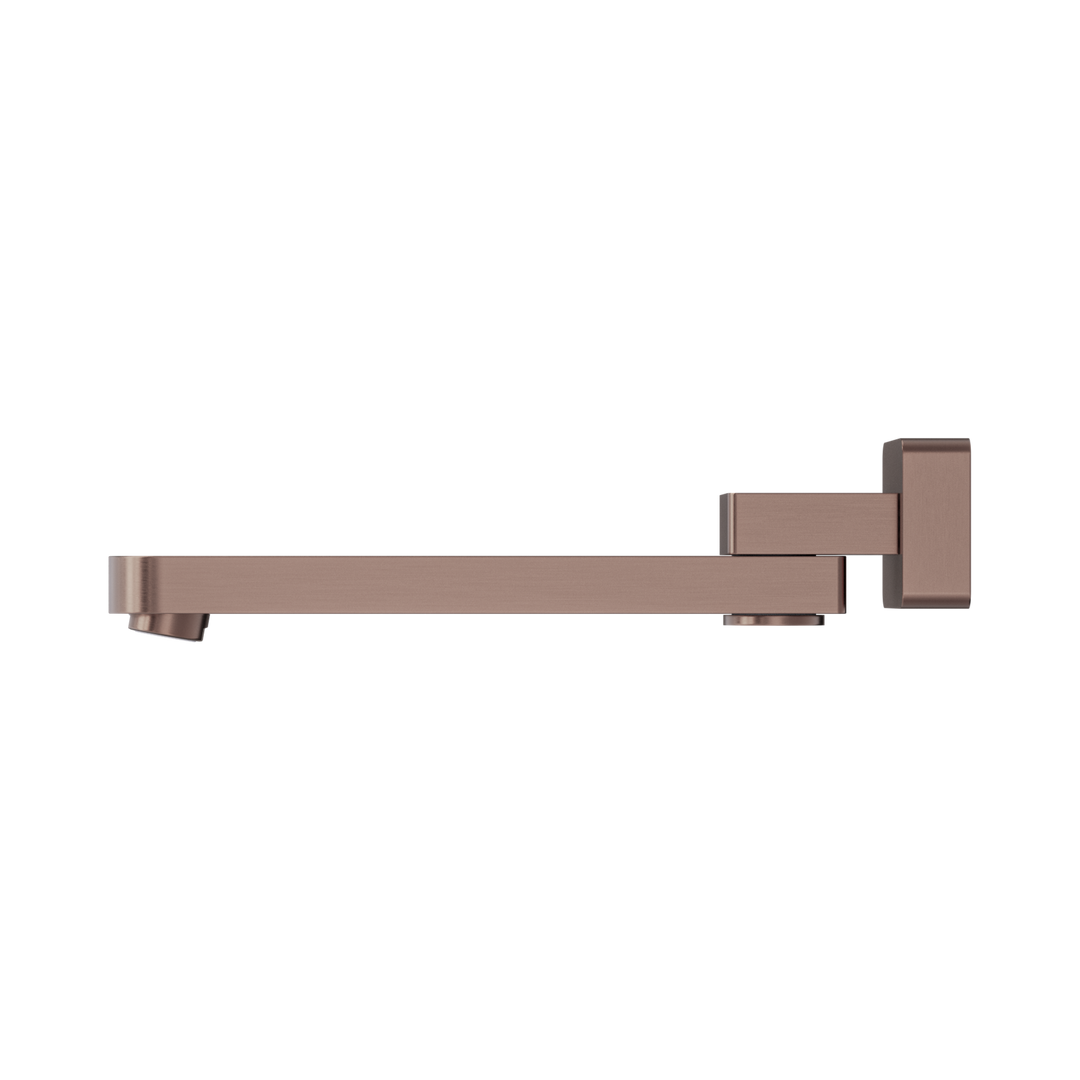 Nero Bianca Swivel Bath Spout Only Brushed Bronze