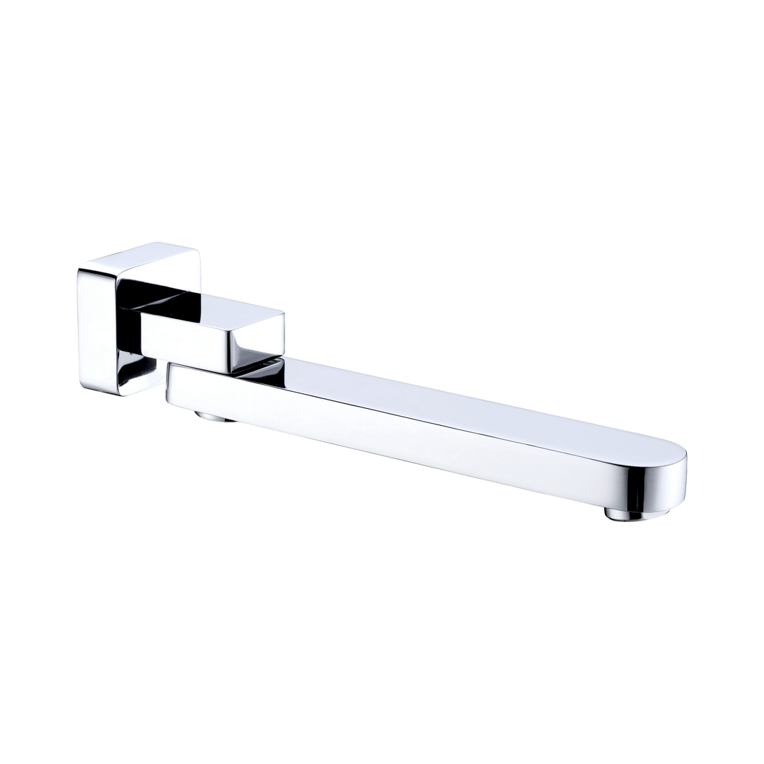 Nero Bianca Swivel Bath Spout Only Chrome