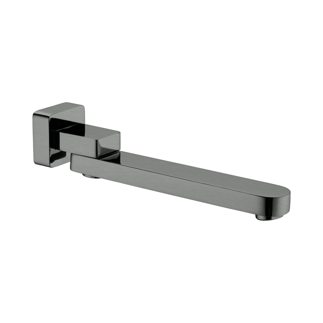 Nero Bianca Swivel Bath Spout Only Gun Metal