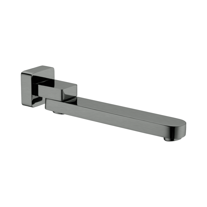 Nero Bianca Swivel Bath Spout Only Gun Metal
