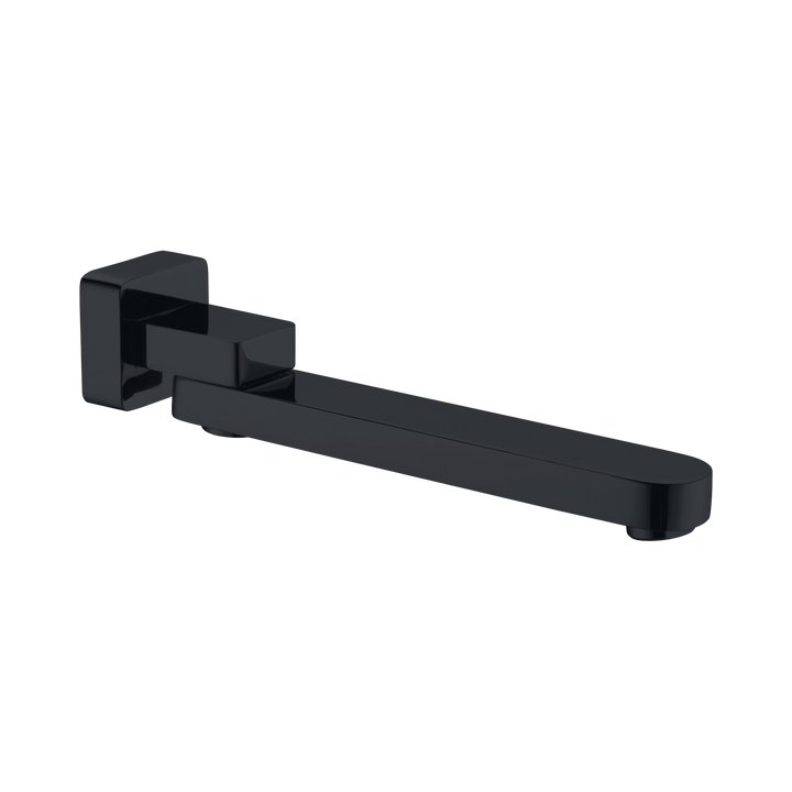 Nero Bianca Swivel Bath Spout Only Matte Black
