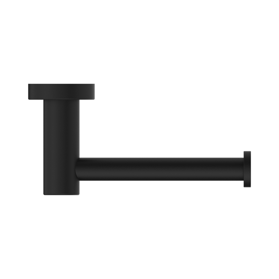 Nero Dolce II Toilet Roll Holder CP Matte Black