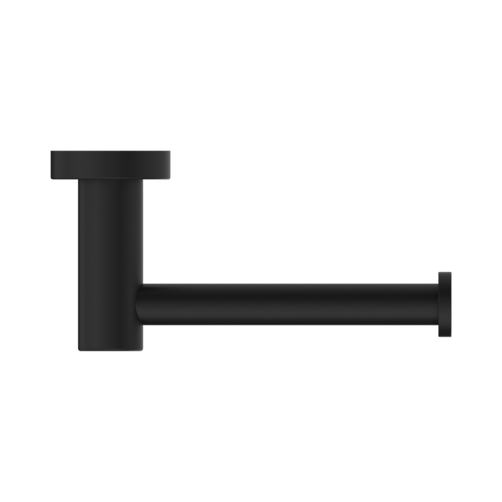 Nero Dolce II Toilet Roll Holder CP Matte Black