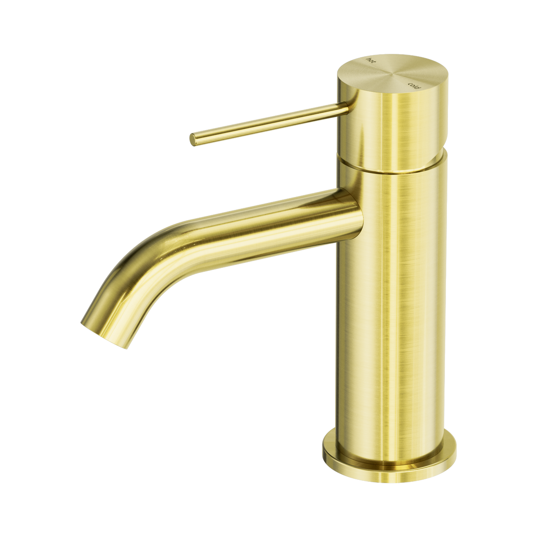 Nero Mecca Basin Mixer BB Brushed Gold