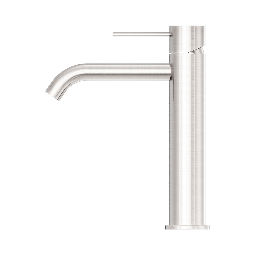 Nero Mecca Mid Tall Basin Mixer Brushed Nickel