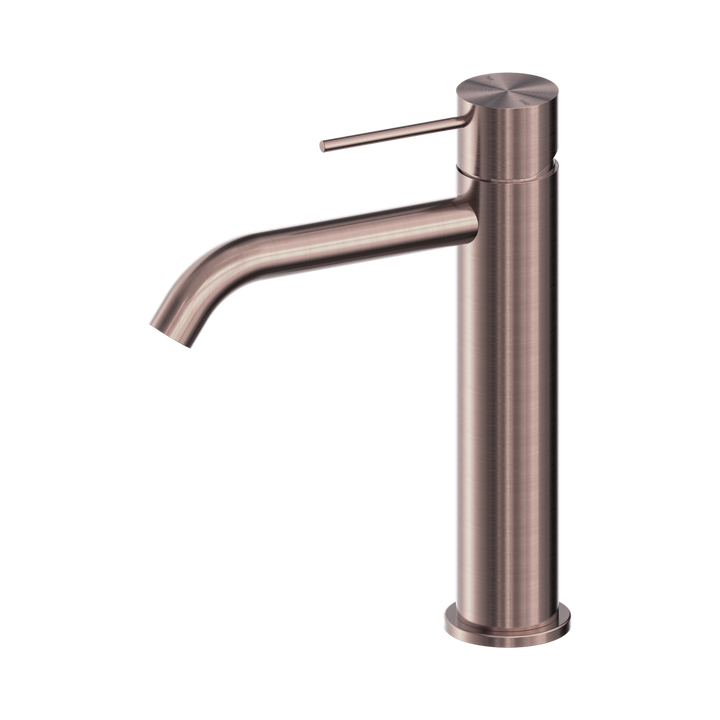 Nero Mecca Mid Tall Basin Mixer Brushed Bronze