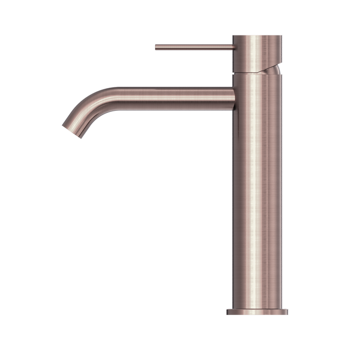 Nero Mecca Mid Tall Basin Mixer Brushed Bronze