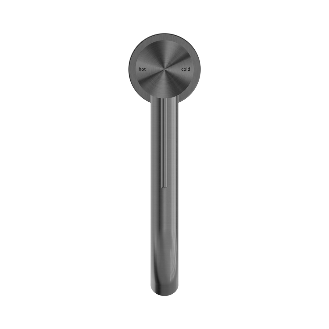 Nero Mecca Mid Tall Basin Mixer Gun Metal