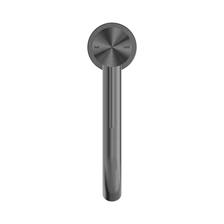 Nero Mecca Mid Tall Basin Mixer Gun Metal
