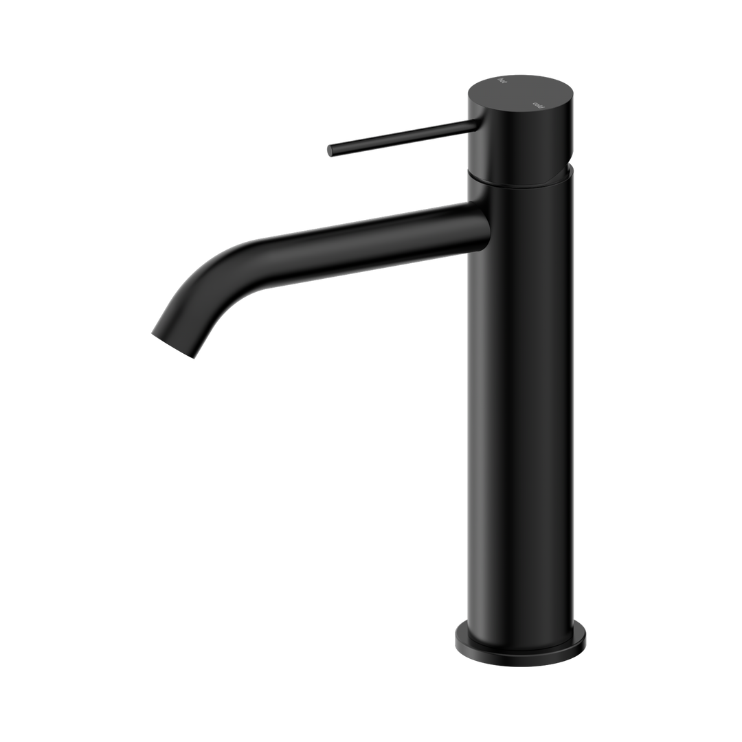 Nero Mecca Mid Tall Basin Mixer Matte Black