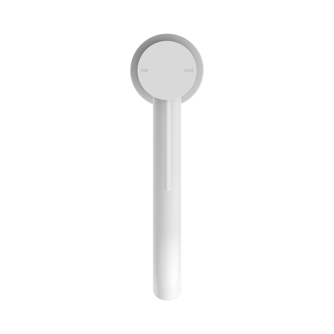 Nero Mecca Mid Tall Basin Mixer Matte White