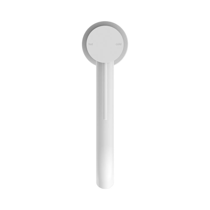 Nero Mecca Mid Tall Basin Mixer Matte White