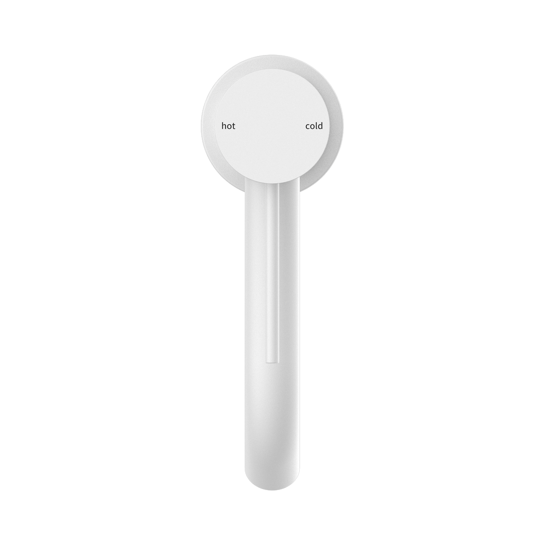 Nero Mecca Basin Mixer BB Matte White
