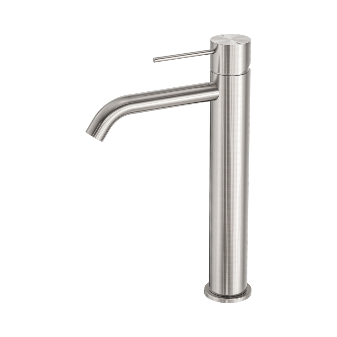 Nero Mecca Tall Basin Mixer Brushed Nickel