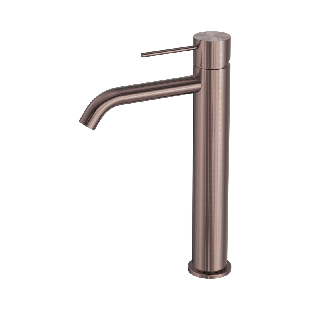 Nero Mecca Tall Basin Mixer Brushed Bronze