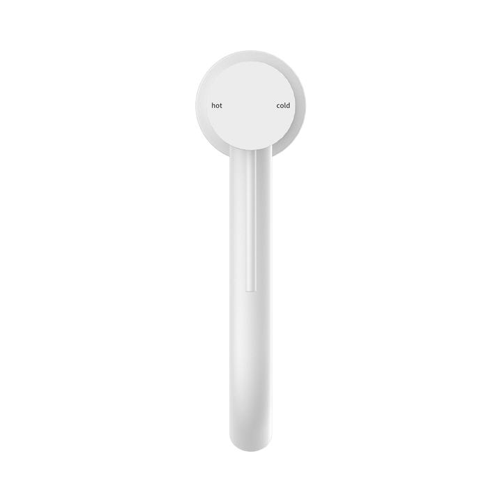 Nero Mecca Tall Basin Mixer Matte White