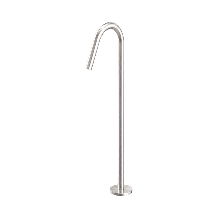 Nero Mecca Freestanding Bath Spout Only Brushed Nickel