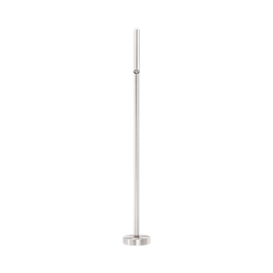 Nero Mecca Freestanding Bath Spout Only Brushed Nickel