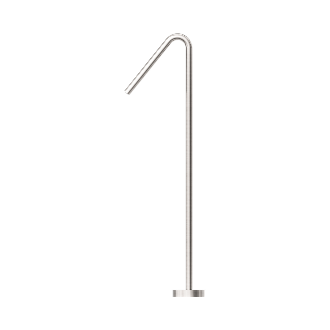 Nero Mecca Freestanding Bath Spout Only Brushed Nickel