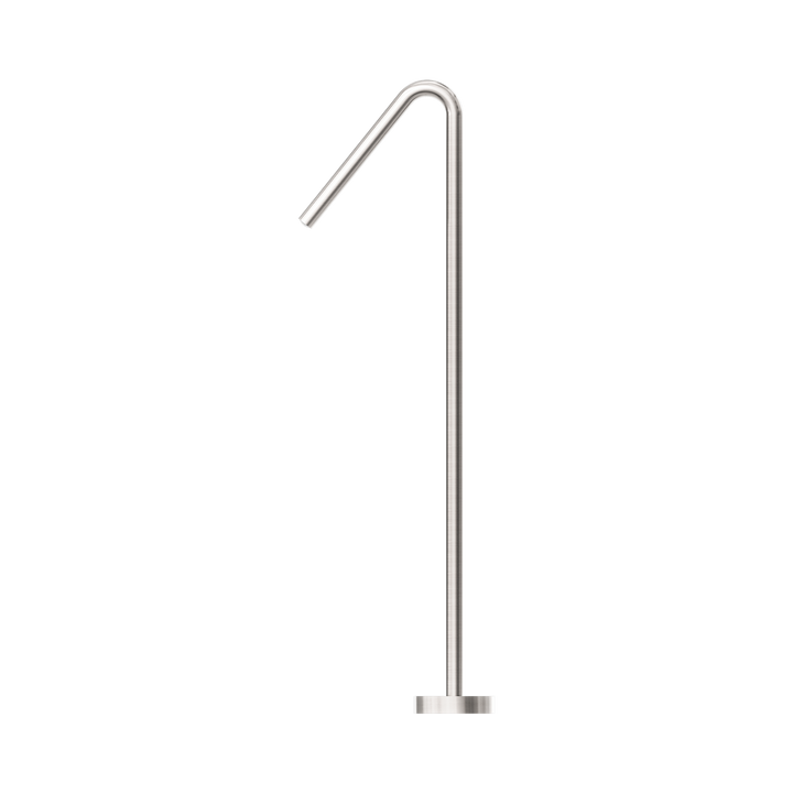 Nero Mecca Freestanding Bath Spout Only Brushed Nickel