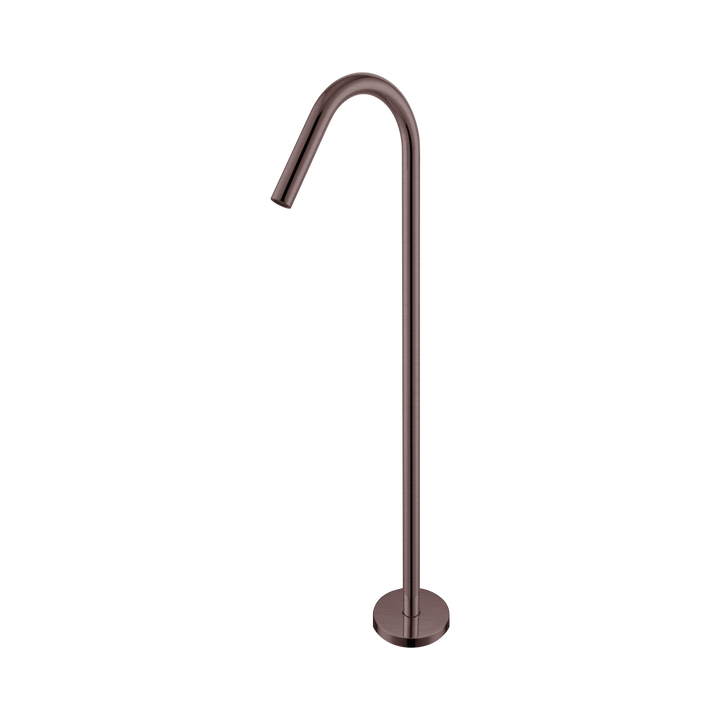 Nero Mecca Freestanding Bath Spout Only Brushed Bronze