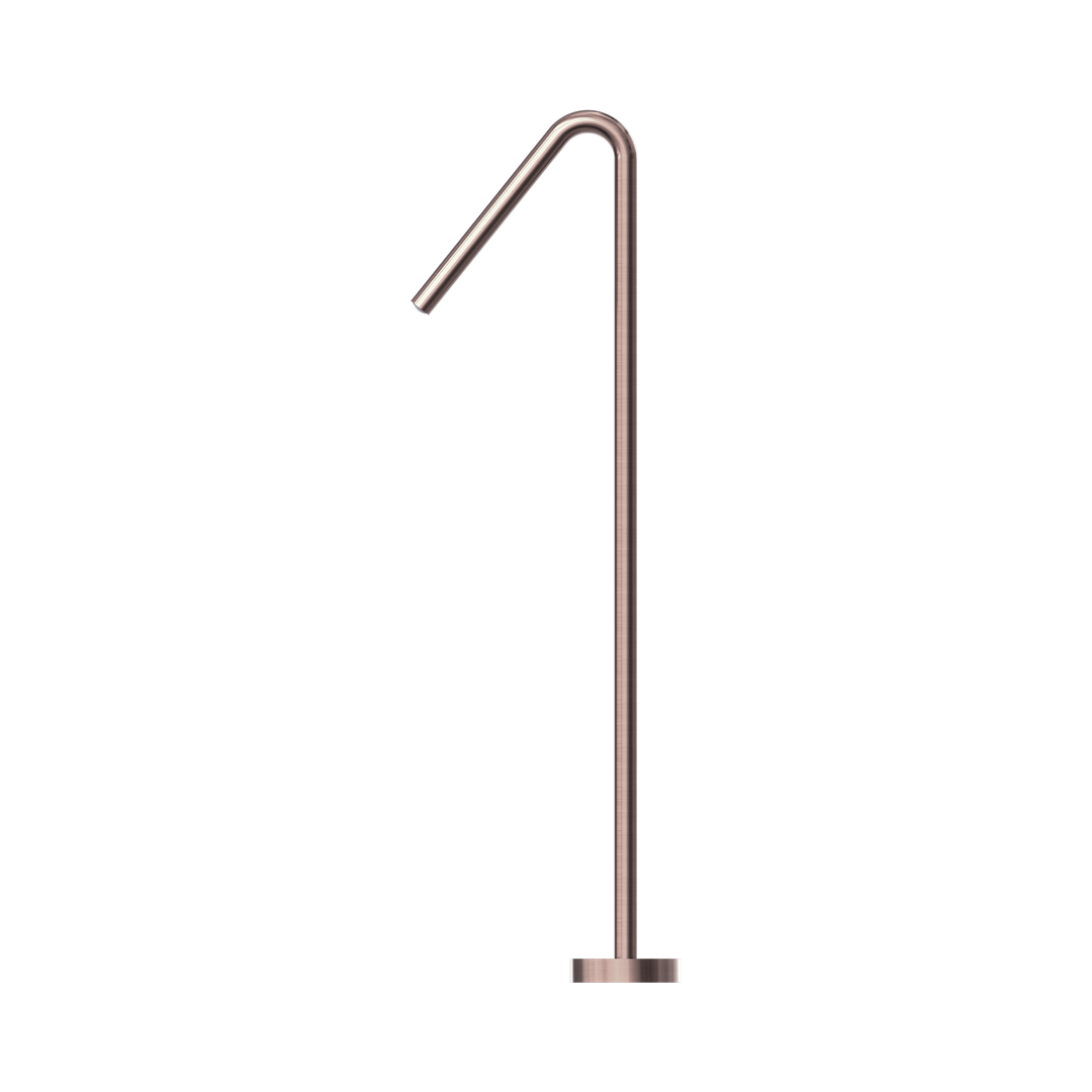 Nero Mecca Freestanding Bath Spout Only Brushed Bronze