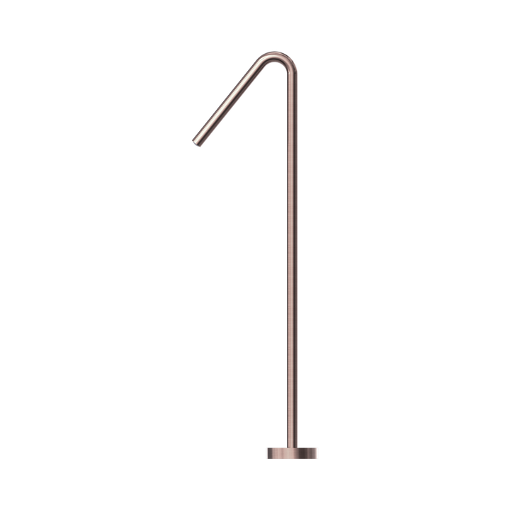 Nero Mecca Freestanding Bath Spout Only Brushed Bronze