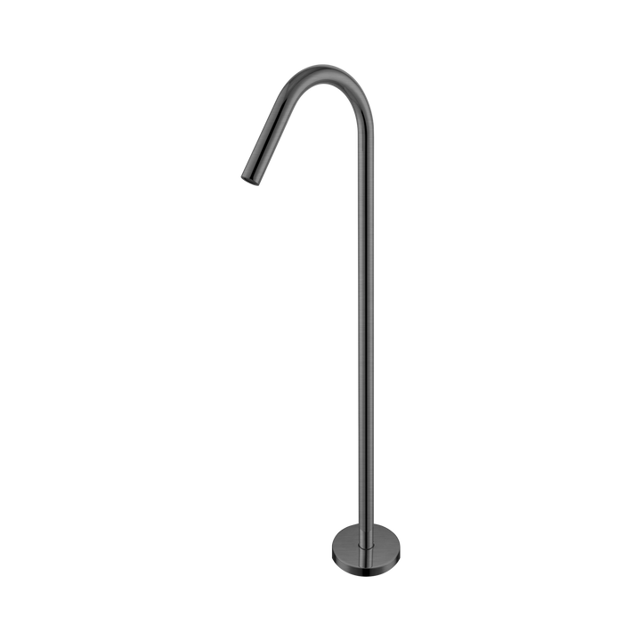 Nero Mecca Freestanding Bath Spout Only Gun Metal