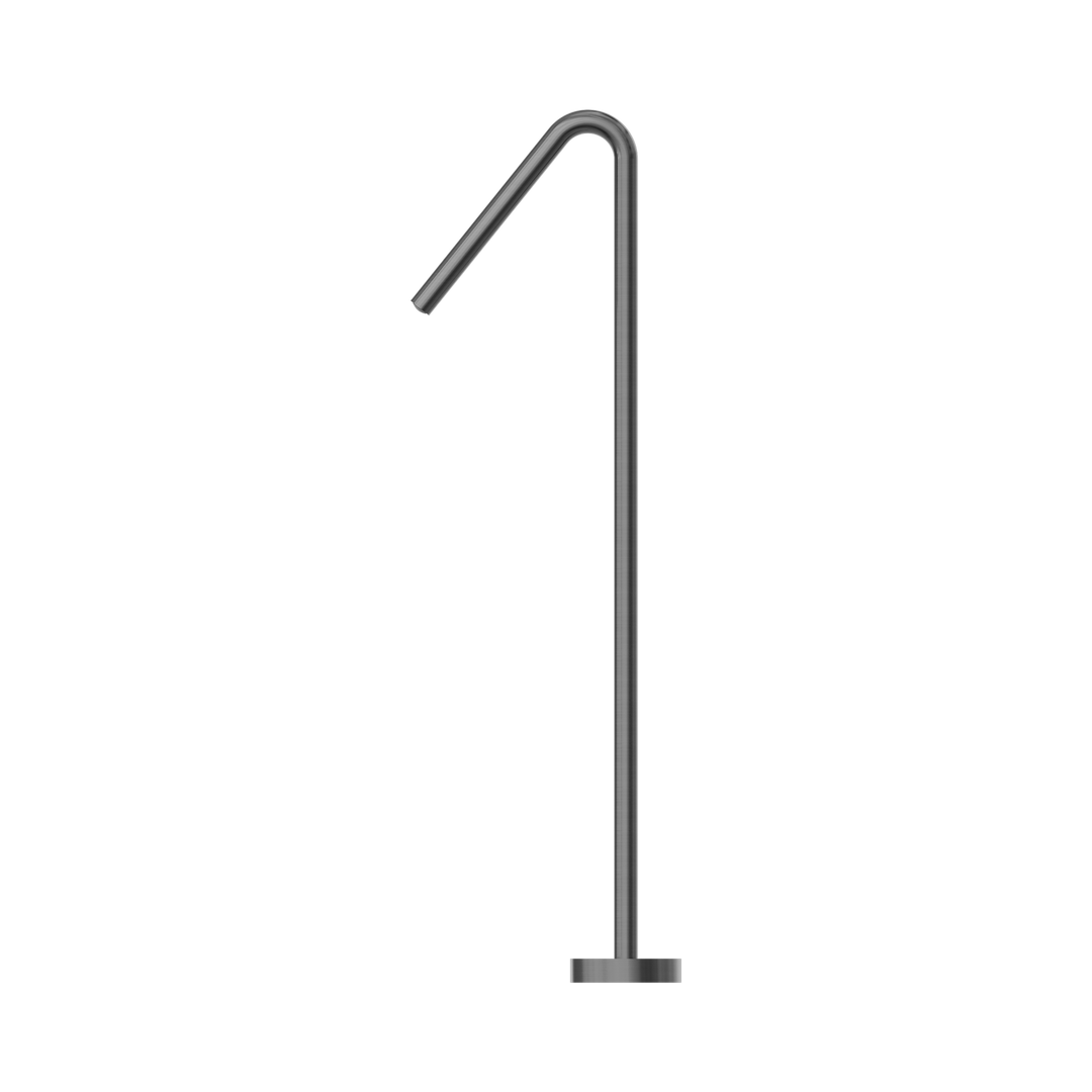 Nero Mecca Freestanding Bath Spout Only Gun Metal