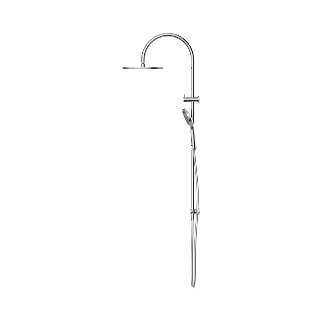 Nero Mecca Twin Shower w/ Air Shower II BB Chrome