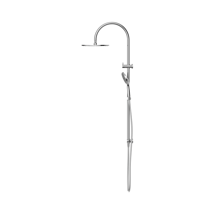 Nero Mecca Twin Shower w/ Air Shower II BB Chrome