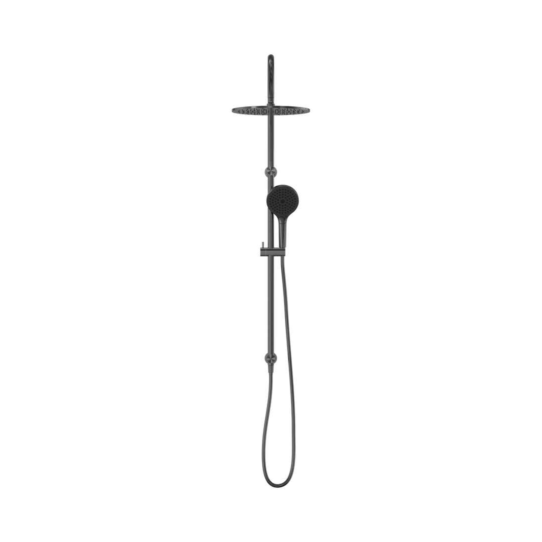 Nero Mecca Twin Shower w/ Air Shower II BB Gun Metal