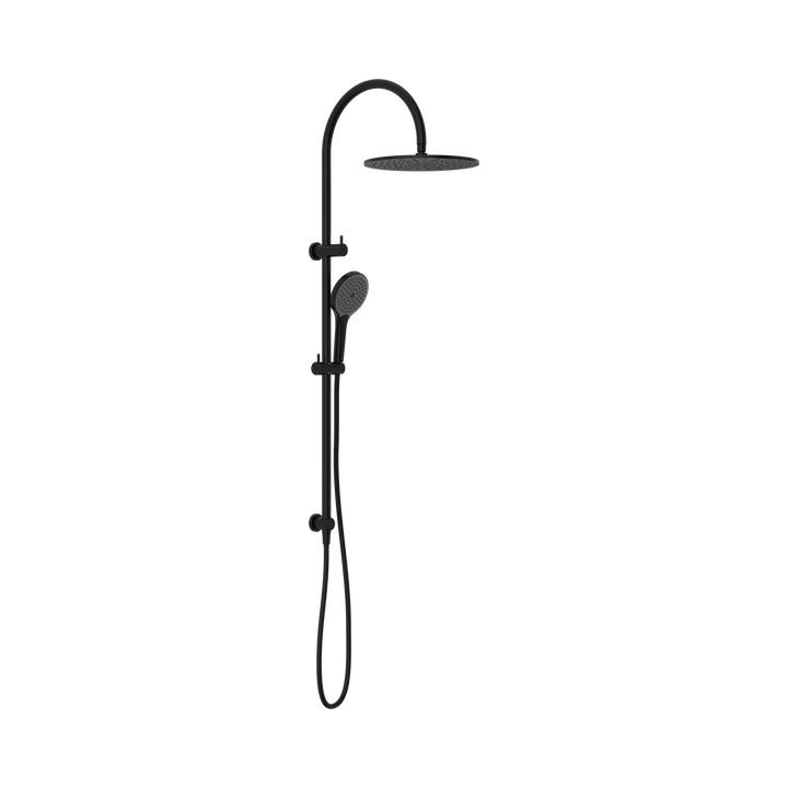 Nero Mecca Twin Shower w/ Air Shower II BB Matte Black