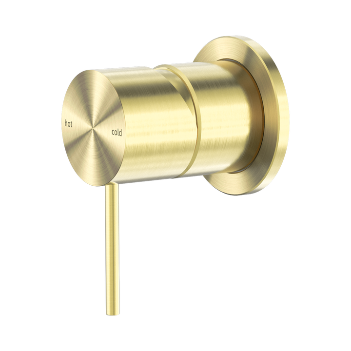 Nero Mecca Shower Mixer 60mm Plate BB Brushed Gold