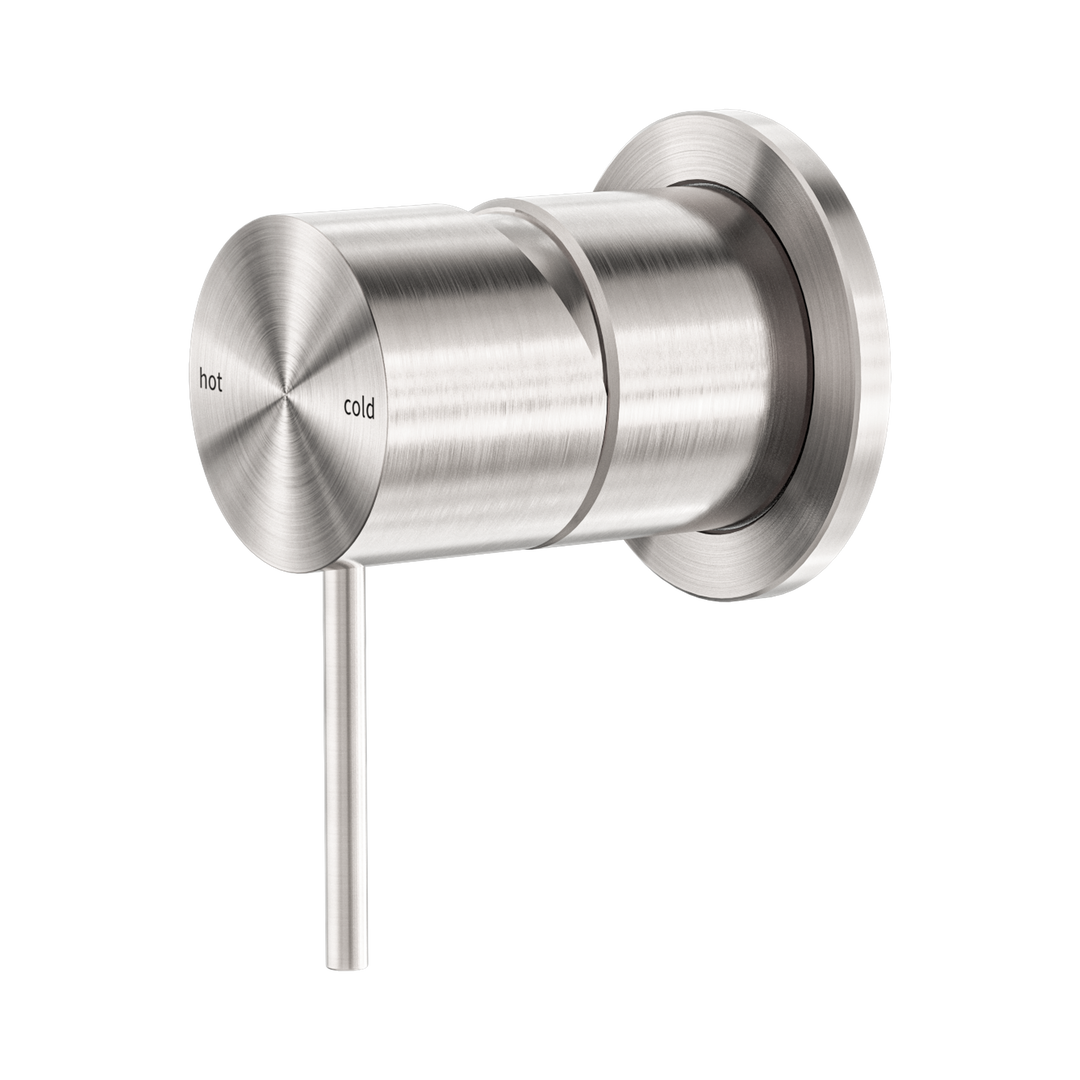 Nero Mecca Shower Mixer 60mm Plate BB Brushed Nickel