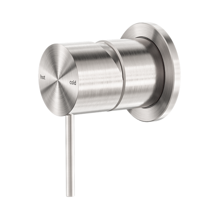 Nero Mecca Shower Mixer 60mm Plate BB Brushed Nickel