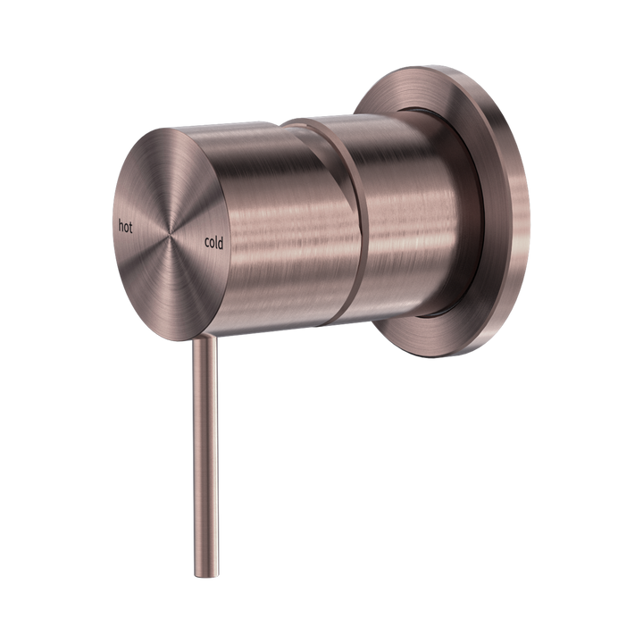 Nero Mecca Shower Mixer 60mm Plate BB Brushed Bronze
