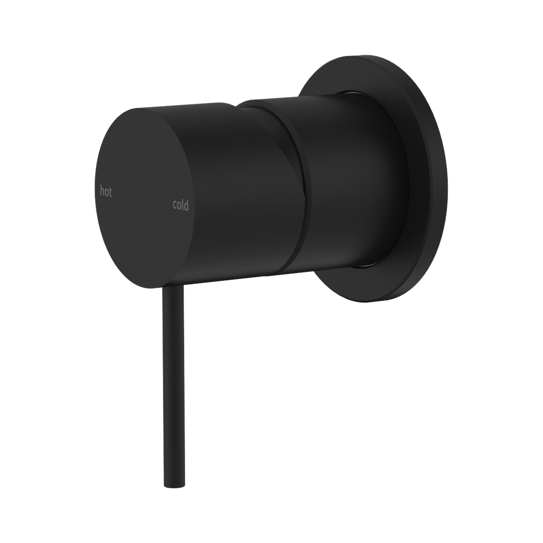 Nero Mecca Shower Mixer 60mm Plate BB Matte Black