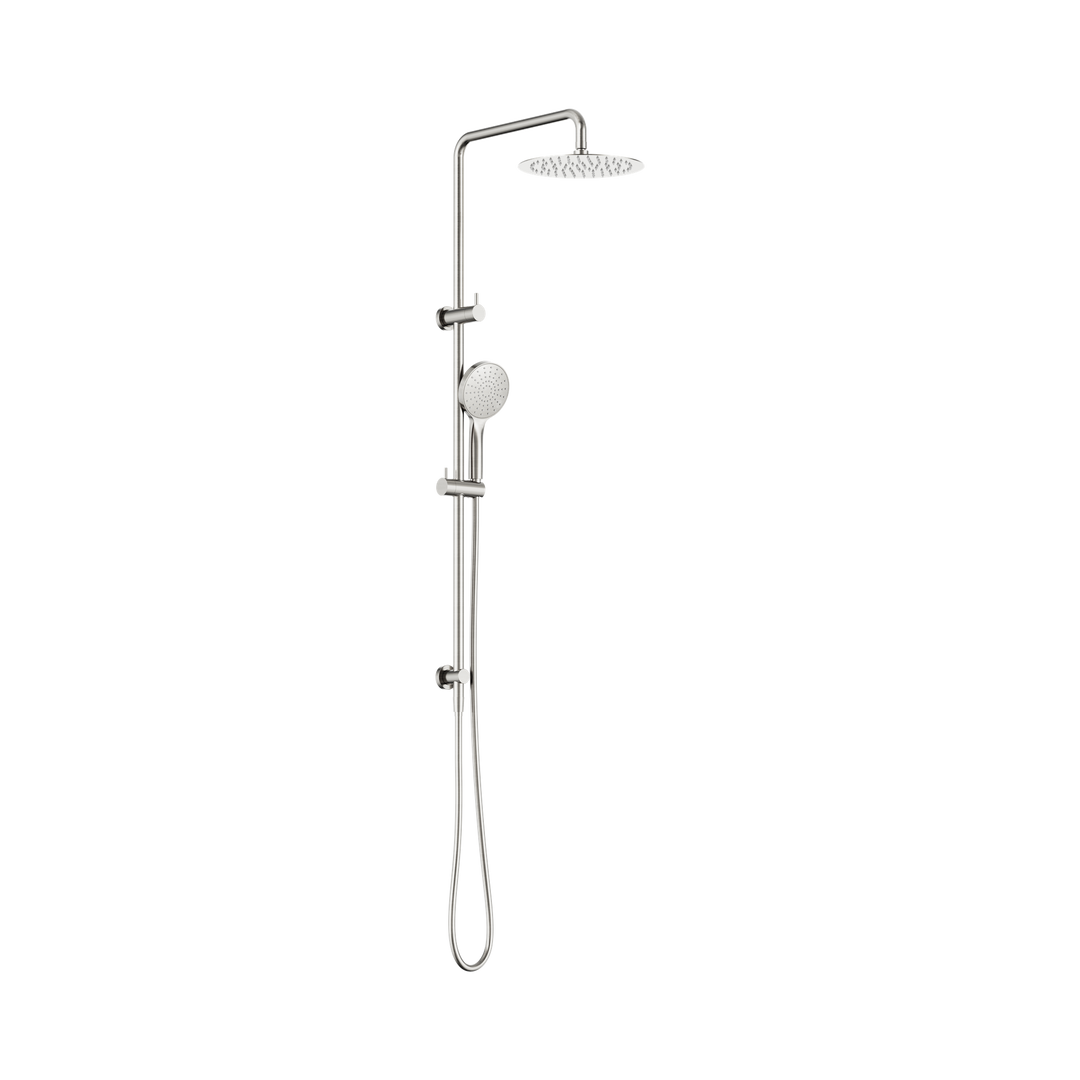 Nero Dolce II Twin Shower CP Brushed Nickel