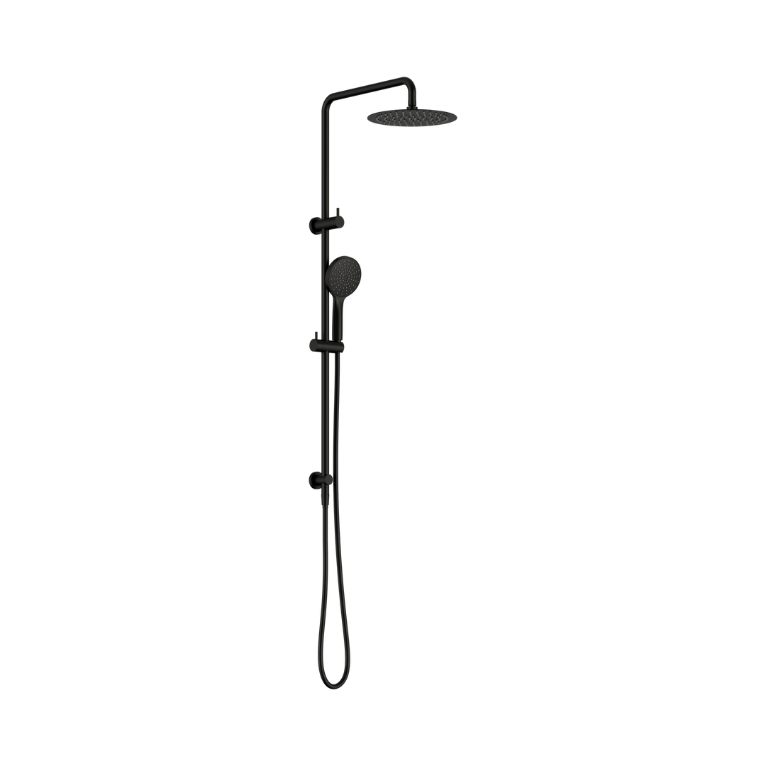 Nero Dolce II Twin Shower CP Matte Black