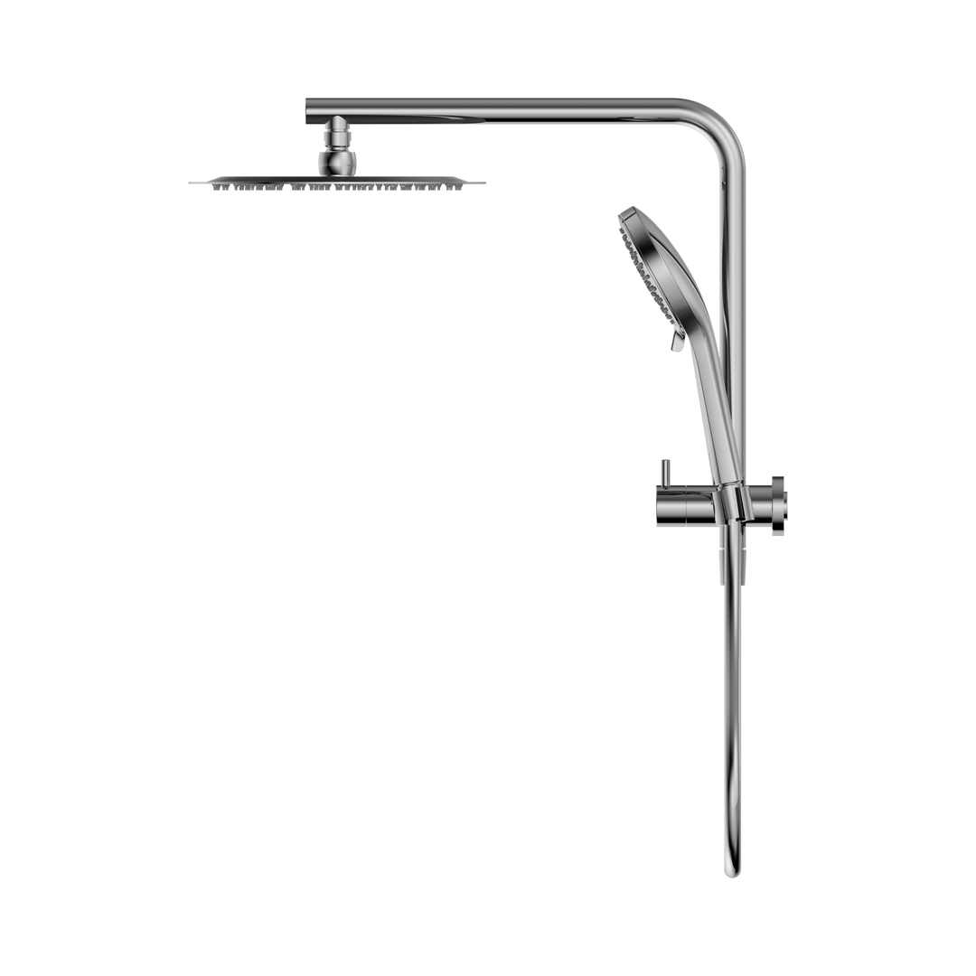 Nero Mecca 2 In 1 Twin Shower Chrome