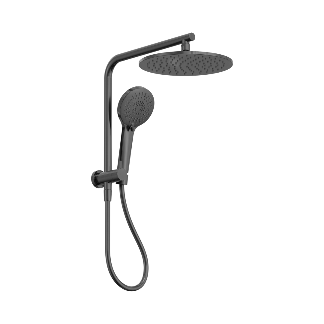 Nero Mecca 2 In 1 Twin Shower Gun Metal