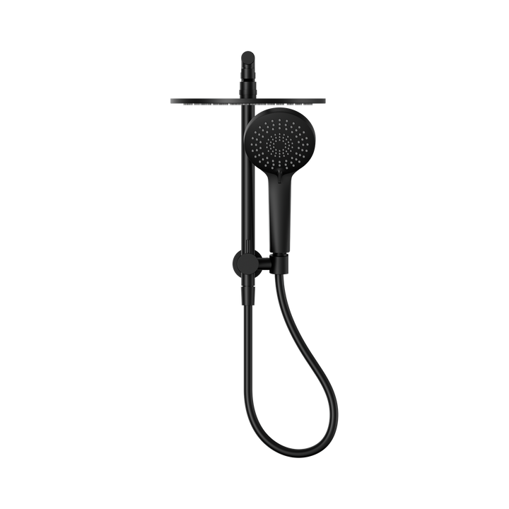 Nero Mecca 2 In 1 Twin Shower Matte Black