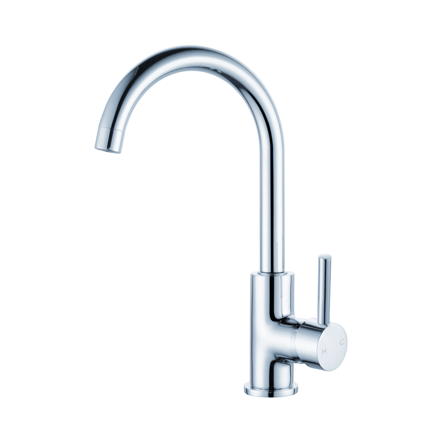 Nero Dolce Kitchen Mixer Gooseneck CP Chrome