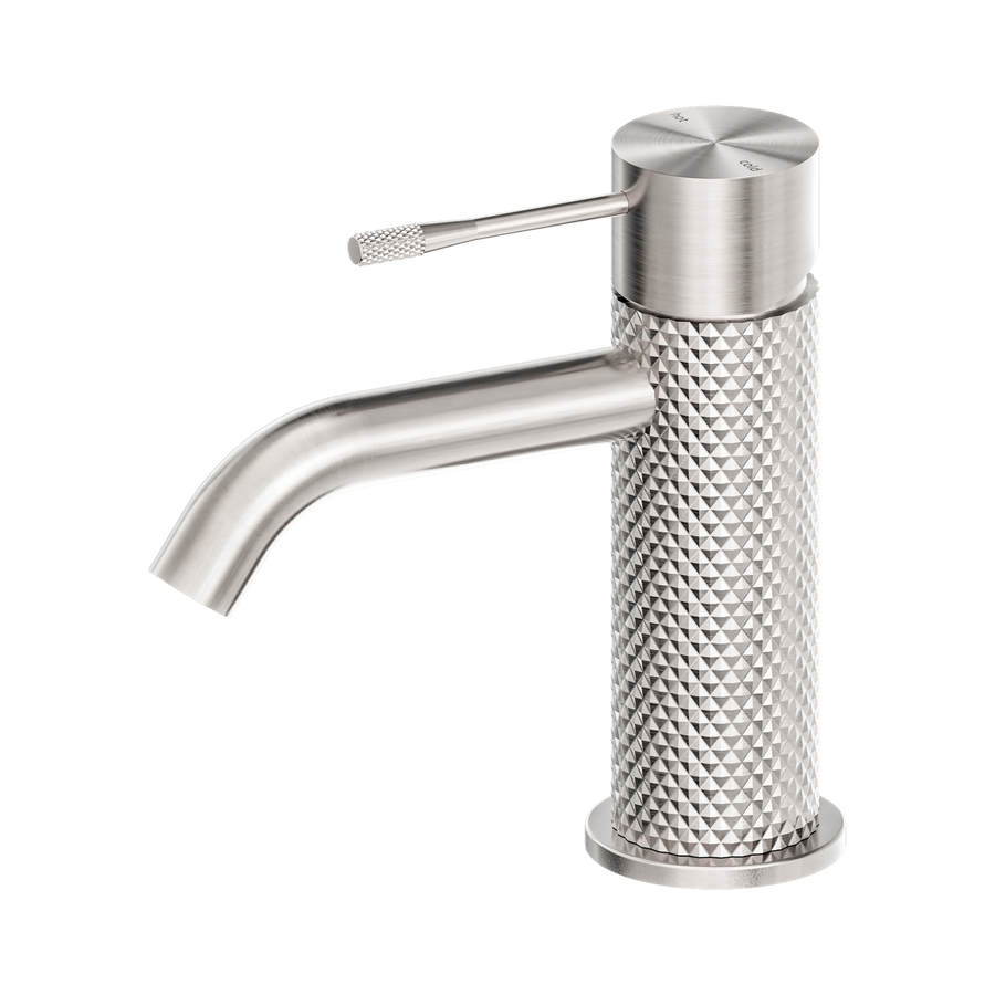 Nero Opal Basin Mixer Brushed Nickel