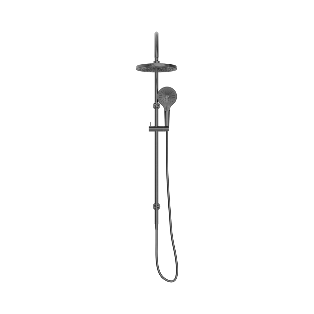 Nero Opal Twin Shower Graphite