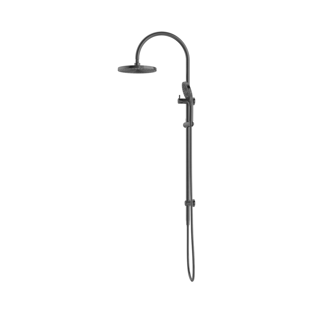 Nero Opal Twin Shower Graphite