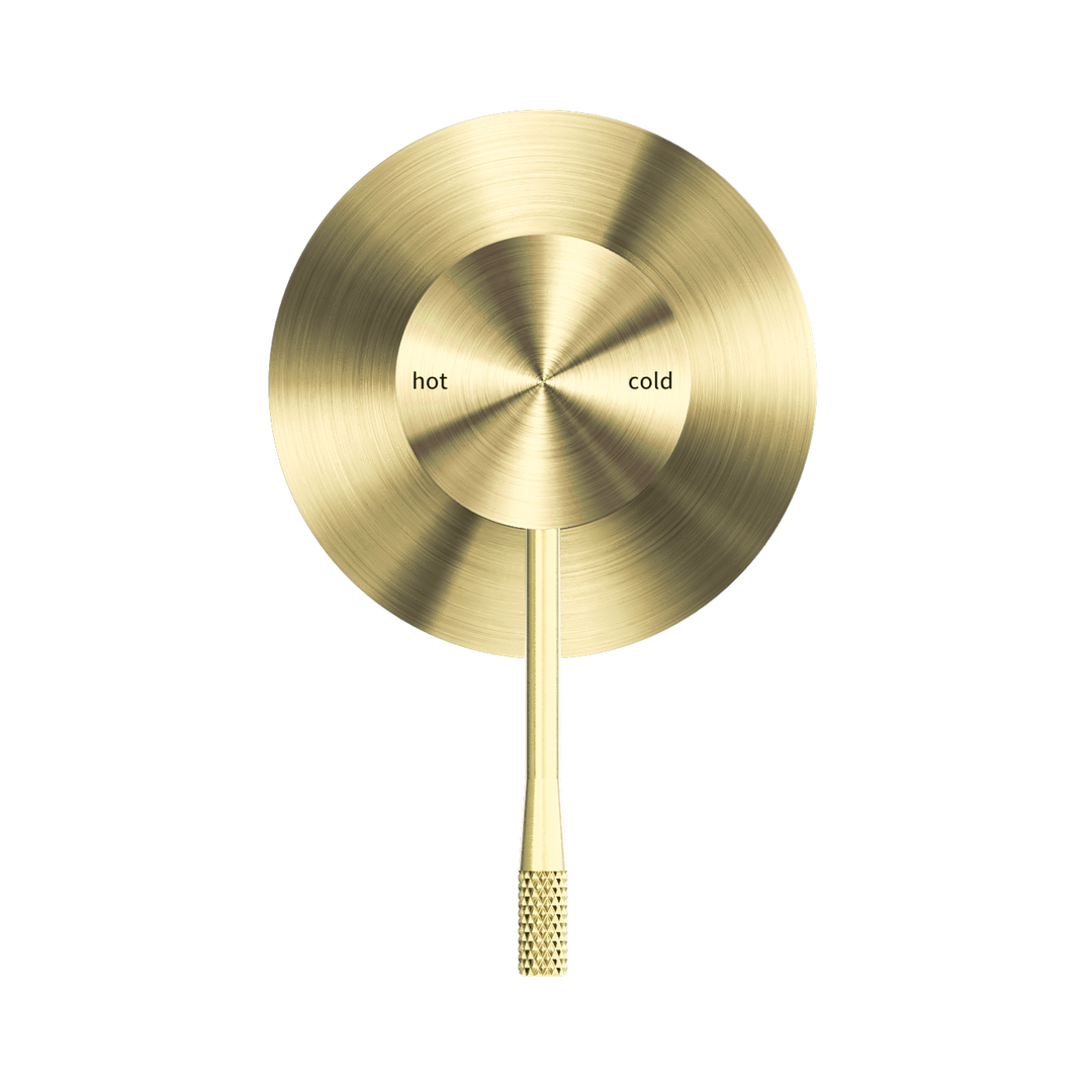 Nero Opal Shower Mixer 80mm Plate BB Brushed Gold