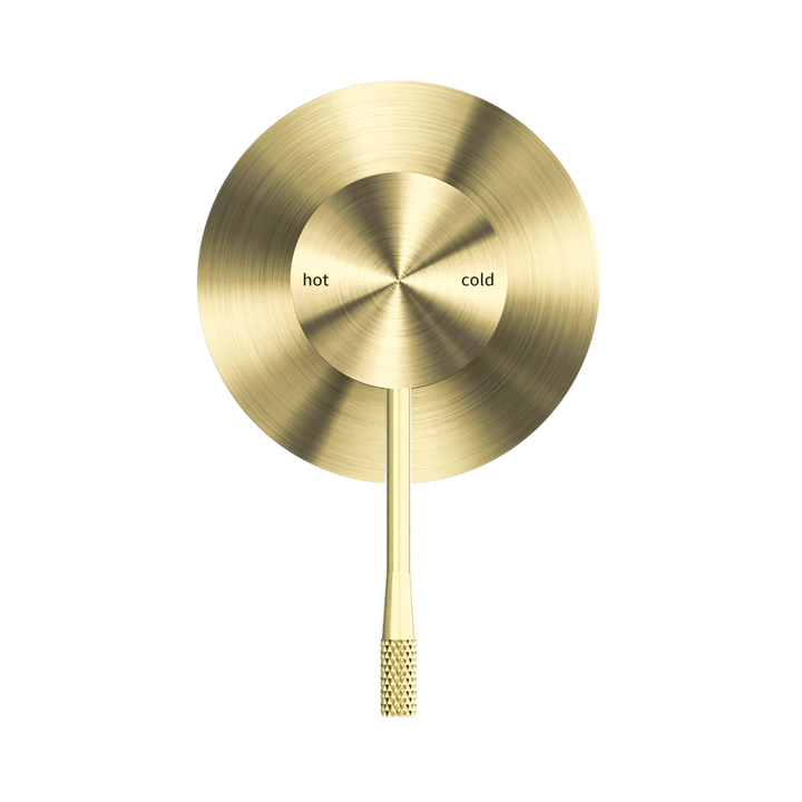 Nero Opal Shower Mixer 80mm Plate BB Brushed Gold