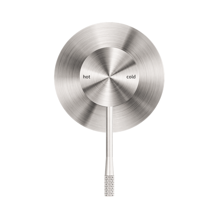 Nero Opal Shower Mixer 80mm Plate BB Brushed Nickel